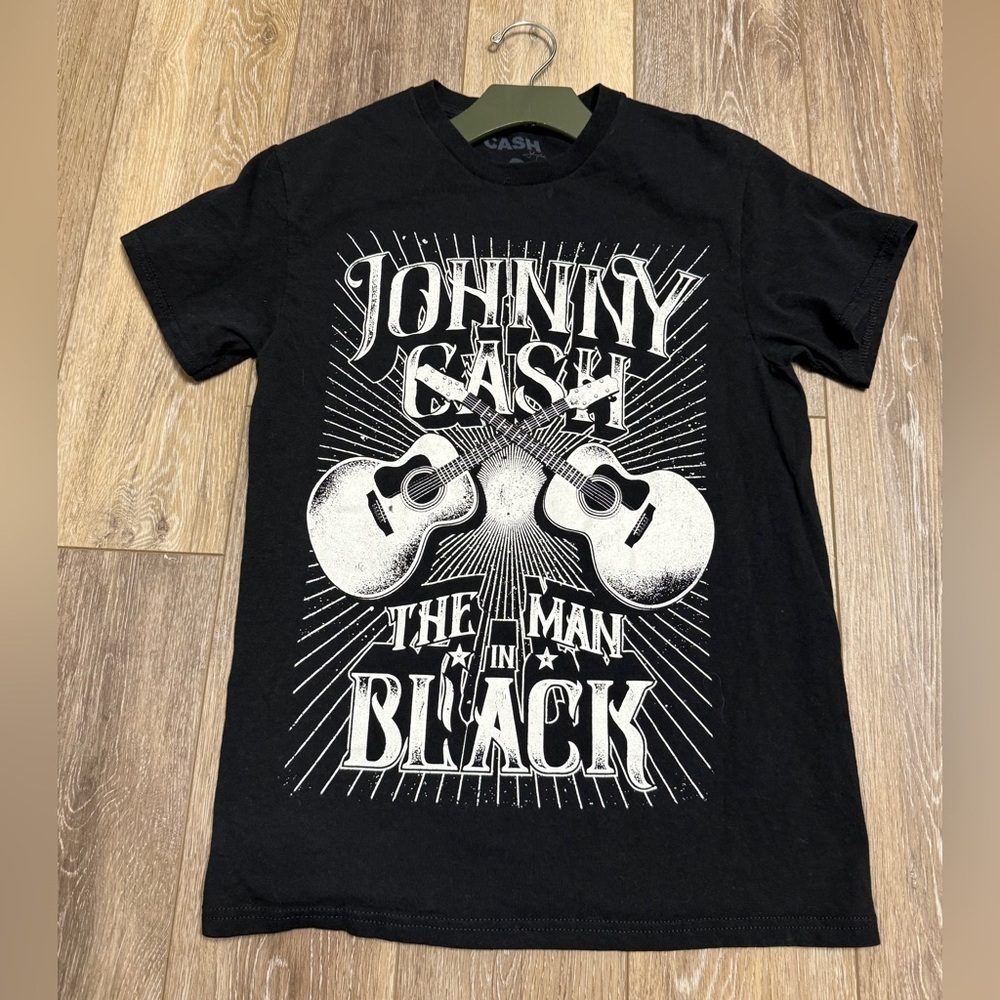 #2) 100% Cotton Shirt Johnny Cash The Man in Black